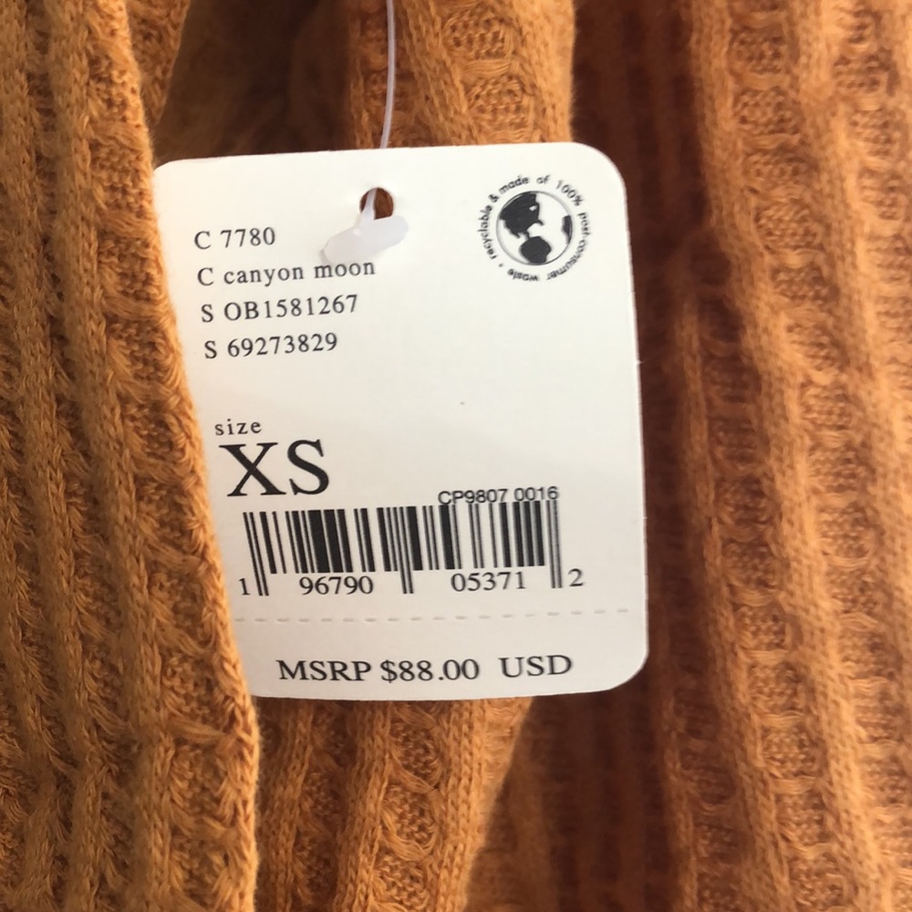 NWT Free People Juicy Long Sleeve Top in Canyon Moon - Picture 7 of 10